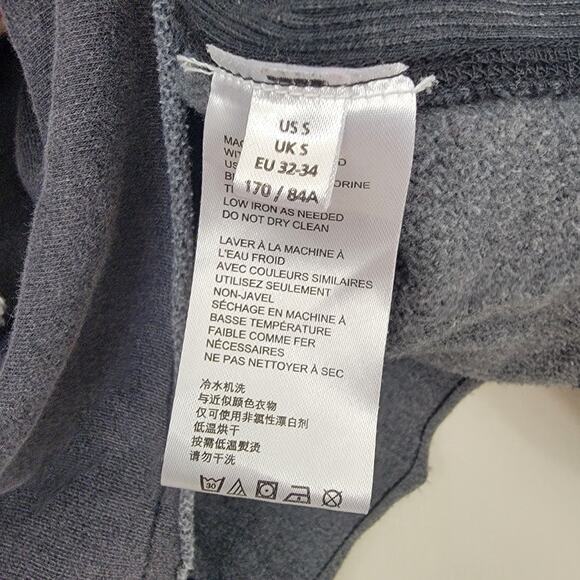 BDG Urban Outfitters Pullover Hoodie Sweater Gray Long Sleeve Small Crop Cotton - Picture 11 of 11